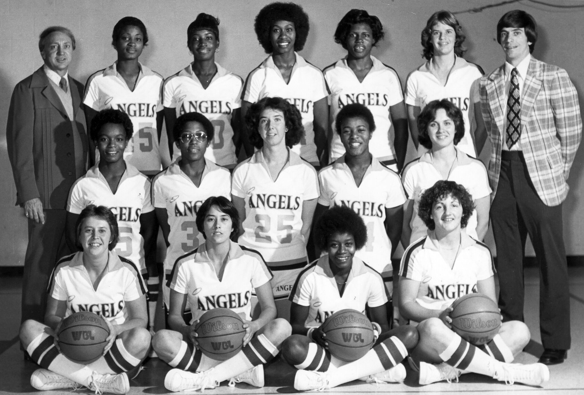 Houston Angels Women's basketball pioneers and champions