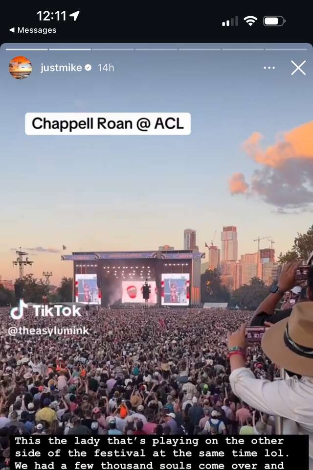 Meet The Guy Going Against Chappell Roan At ACL Fest