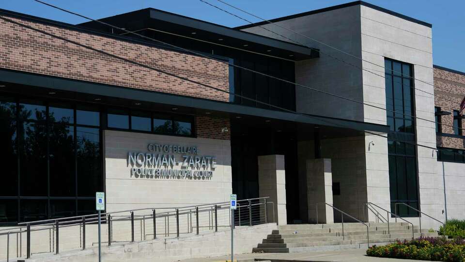 The Norman Zarate Police & Municipal Court Building is seen, Friday, Oct.11, 2024, in Bellaire.