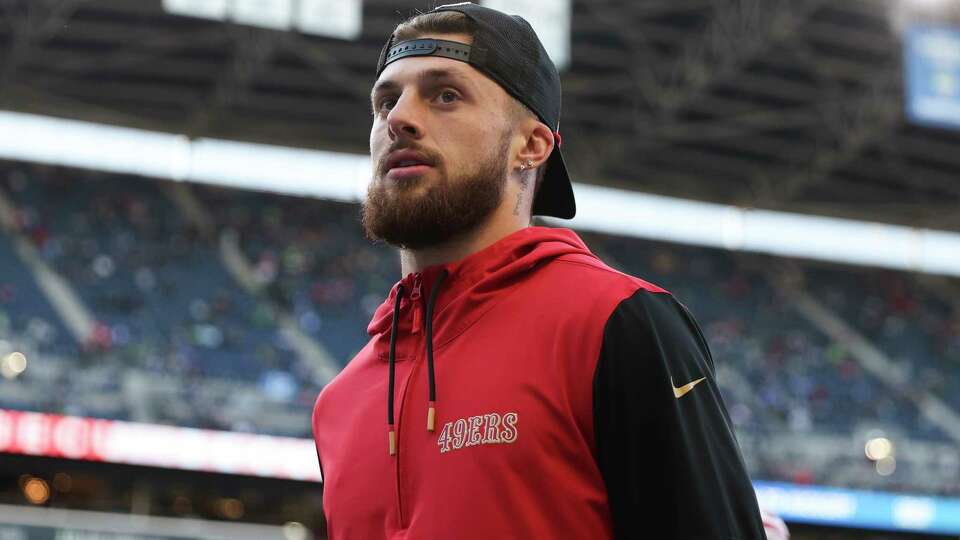 SEATTLE, WASHINGTON - OCTOBER 10: Ricky Pearsall #14 of the San Francisco 49ers looks on prior to a game against the Seattle Seahawks at Lumen Field on October 10, 2024 in Seattle, Washington.