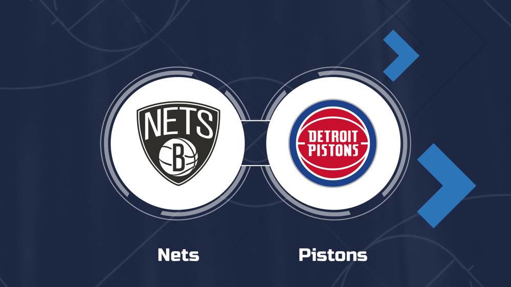 Buy tickets for Nets vs. Pistons on November 3