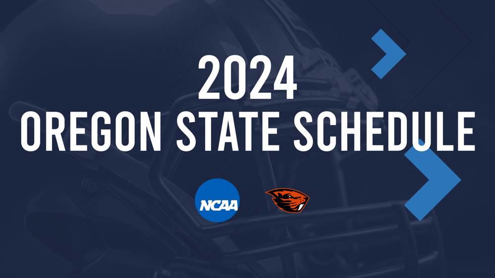 Oregon State 2024 FBS Football Schedule