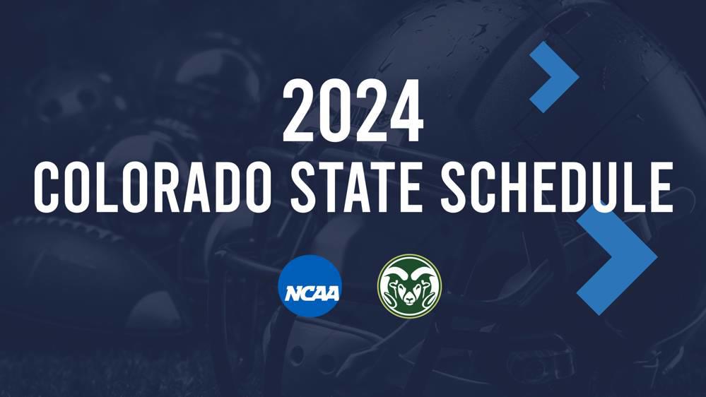 Colorado State 2024 FBS Football Schedule