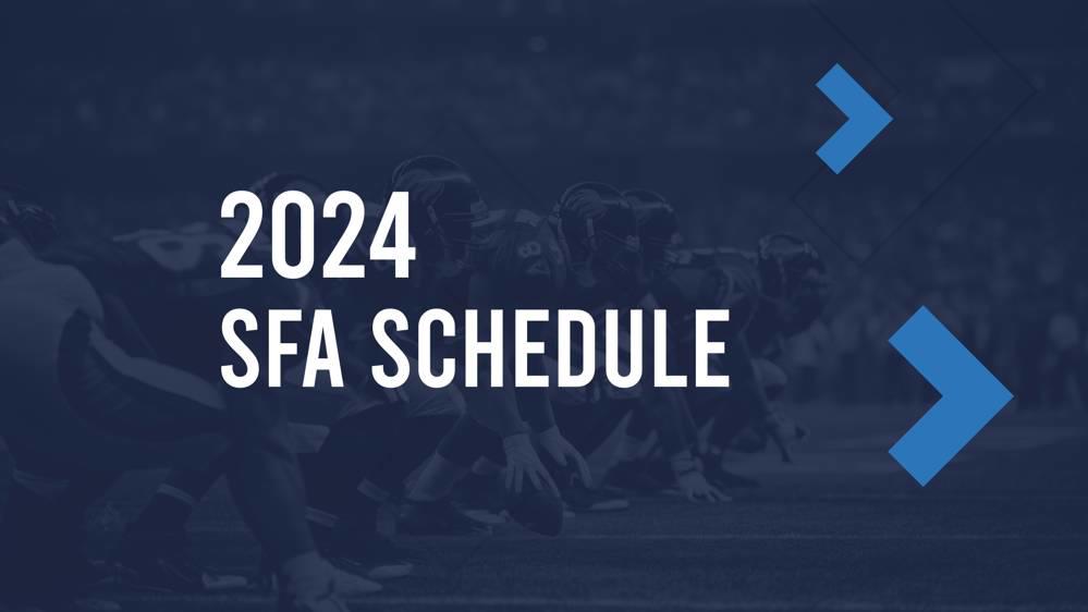 SFA 2024 FCS Football Schedule