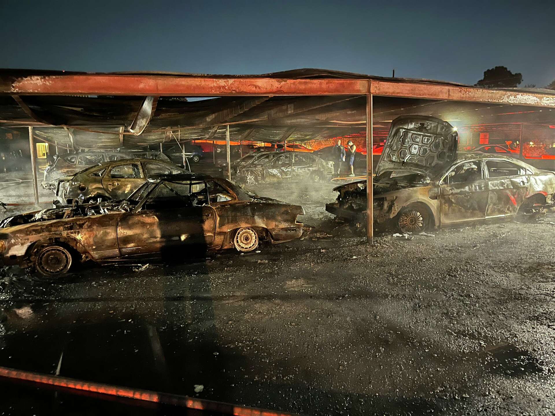 Uptown garage fire that burned 30 cars believed to be accidental