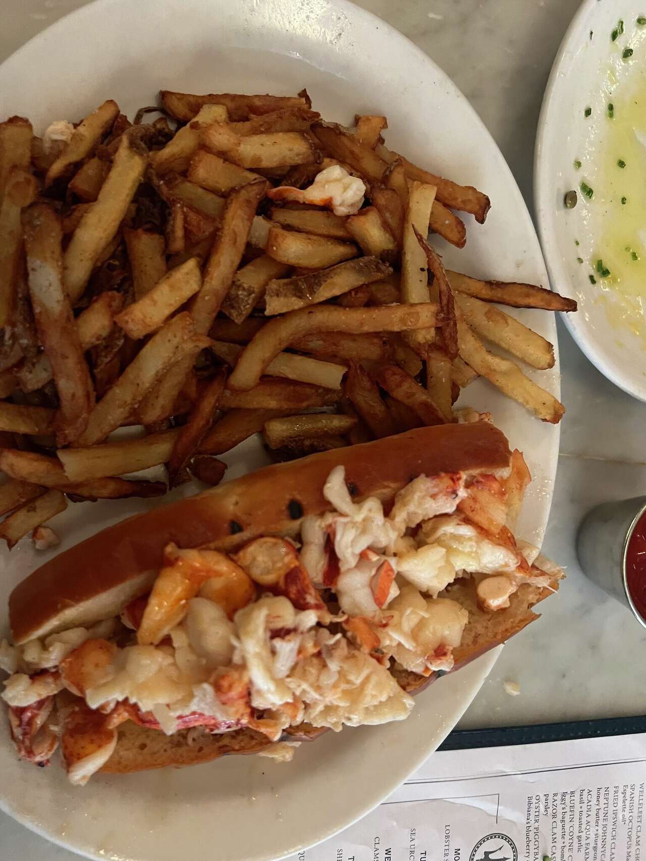 Neptune's Oyster is one of Boston's most popular seafood restaurants.