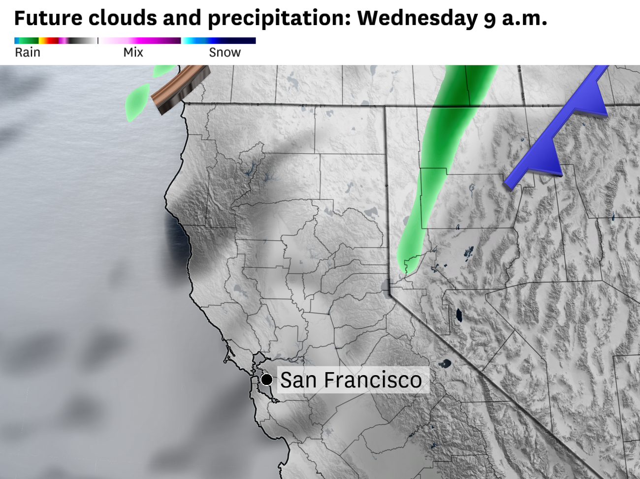 Tranquil Bay Area weather today, fire weather looms this weekend