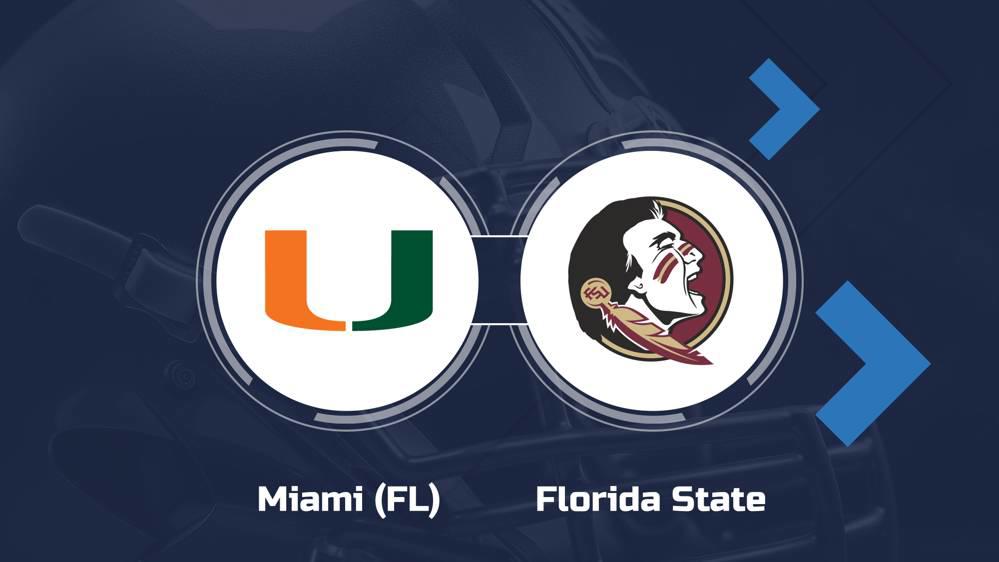 Miami (FL) vs. Florida State Football Tickets, How to Watch Info Oct. 26