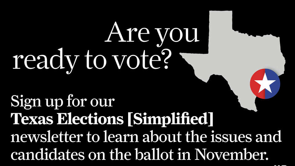 Are you ready to vote? Sign up for our Texas Elections [Simplified] newsletter to learn about the issues and candidates on the ballot in November.