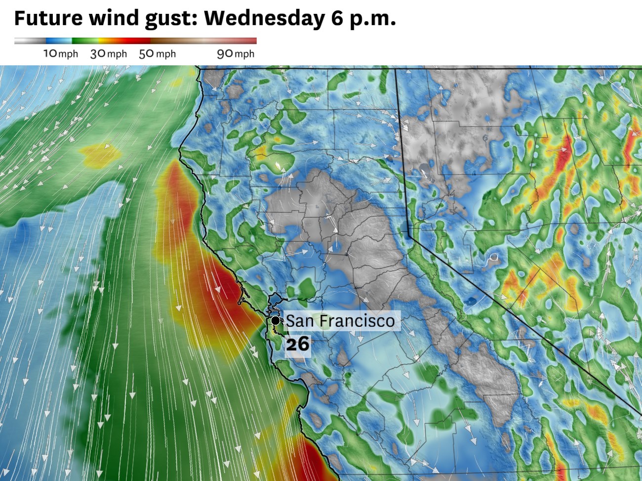 California’s first major Diablo wind event of the fall, increasing fire danger