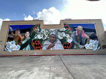 Inagural Buffalo Bayou Mural Festival brings artists to Houston