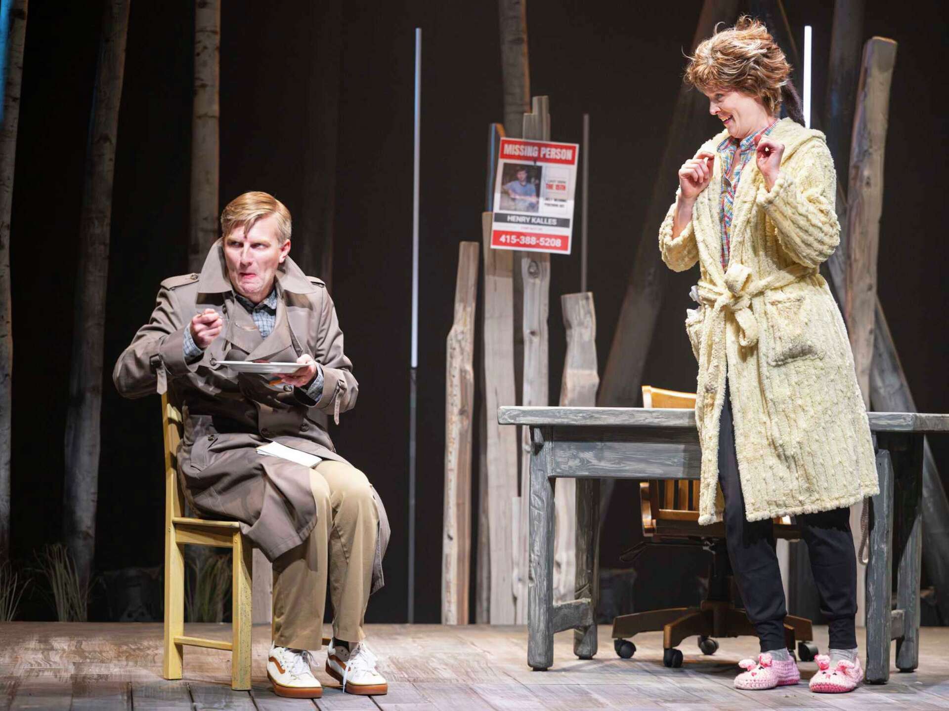 Charlie Rapp Childless crones get comic B-movie treatment in Marin Theatre’s 'Yaga'