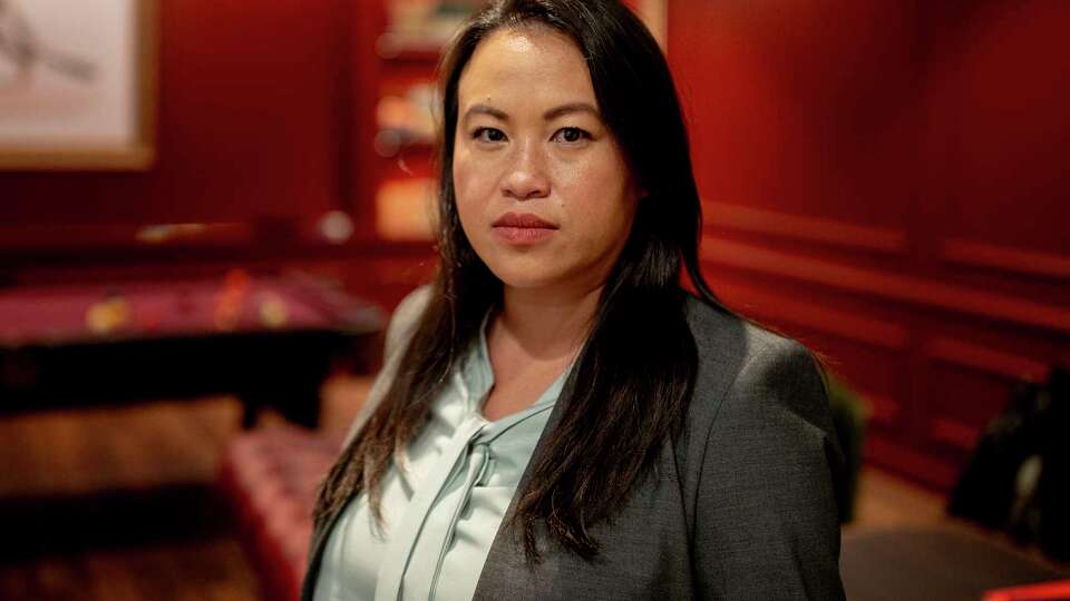 Oakland Mayor Sheng Thao, who is facing recall in the upcoming November 5 election, stands for a portrait in Oakland, Calif., Friday, Oct. 11, 2024.