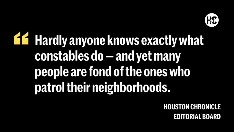 Hardly anyone knows exactly what constables do — and yet many people are fond of the ones who patrol their neighborhoods.