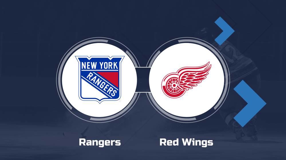 Rangers vs. Red Wings Prediction & Game Info Oct. 17