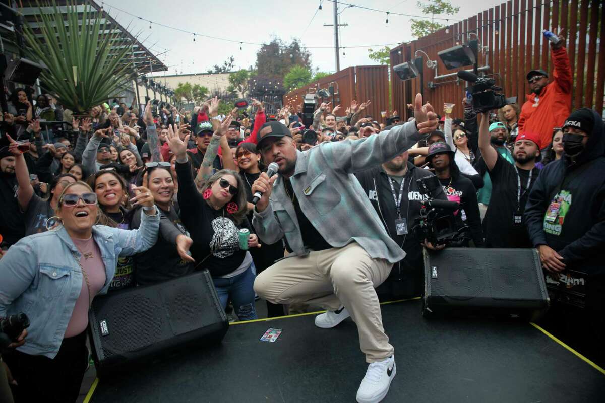 The first 'History of the Bay Day' event in 2023, organized by San Francisco hip-hop artist Dregs One.