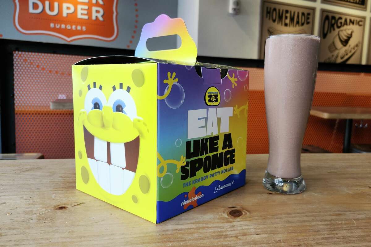 Bay Area restaurants jump on the ‘SpongeBob’ craze. Where to find burgers and more inspired by the cartoon