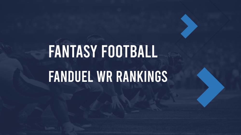 Week 7 FanDuel NFL DFS WR Rankings, Salaries, Projections