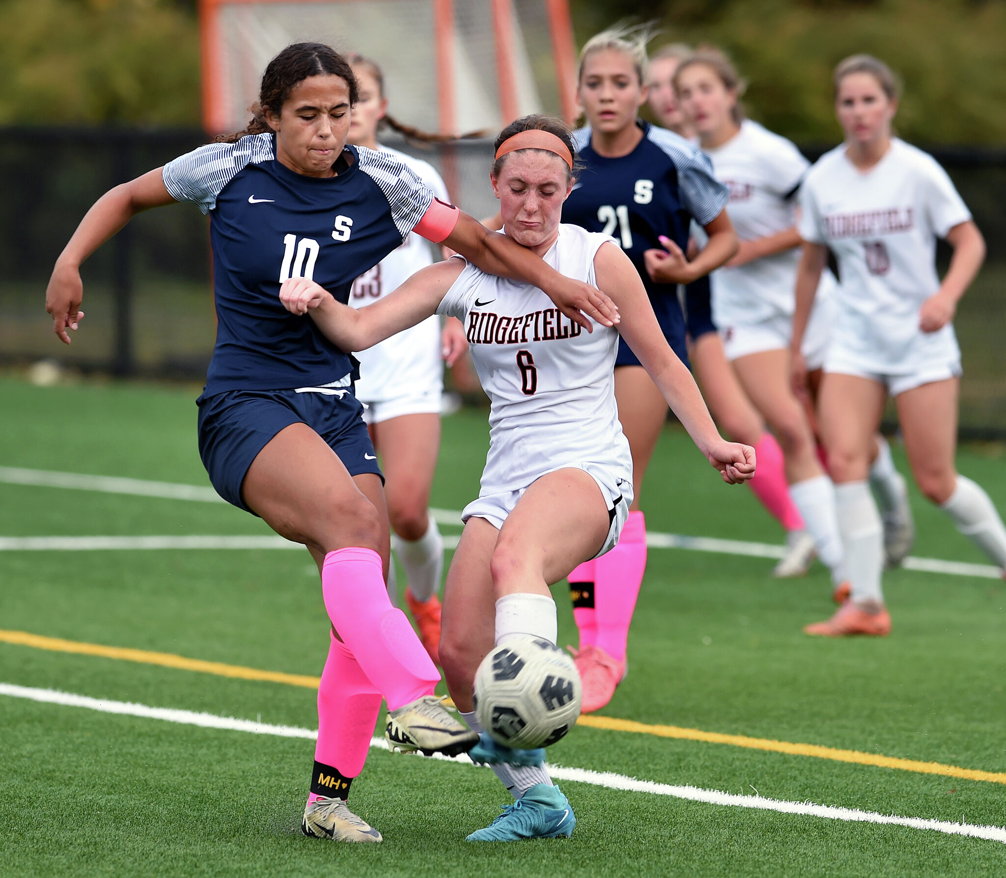 Staples High School vs. Ridgefield girls soccer photos