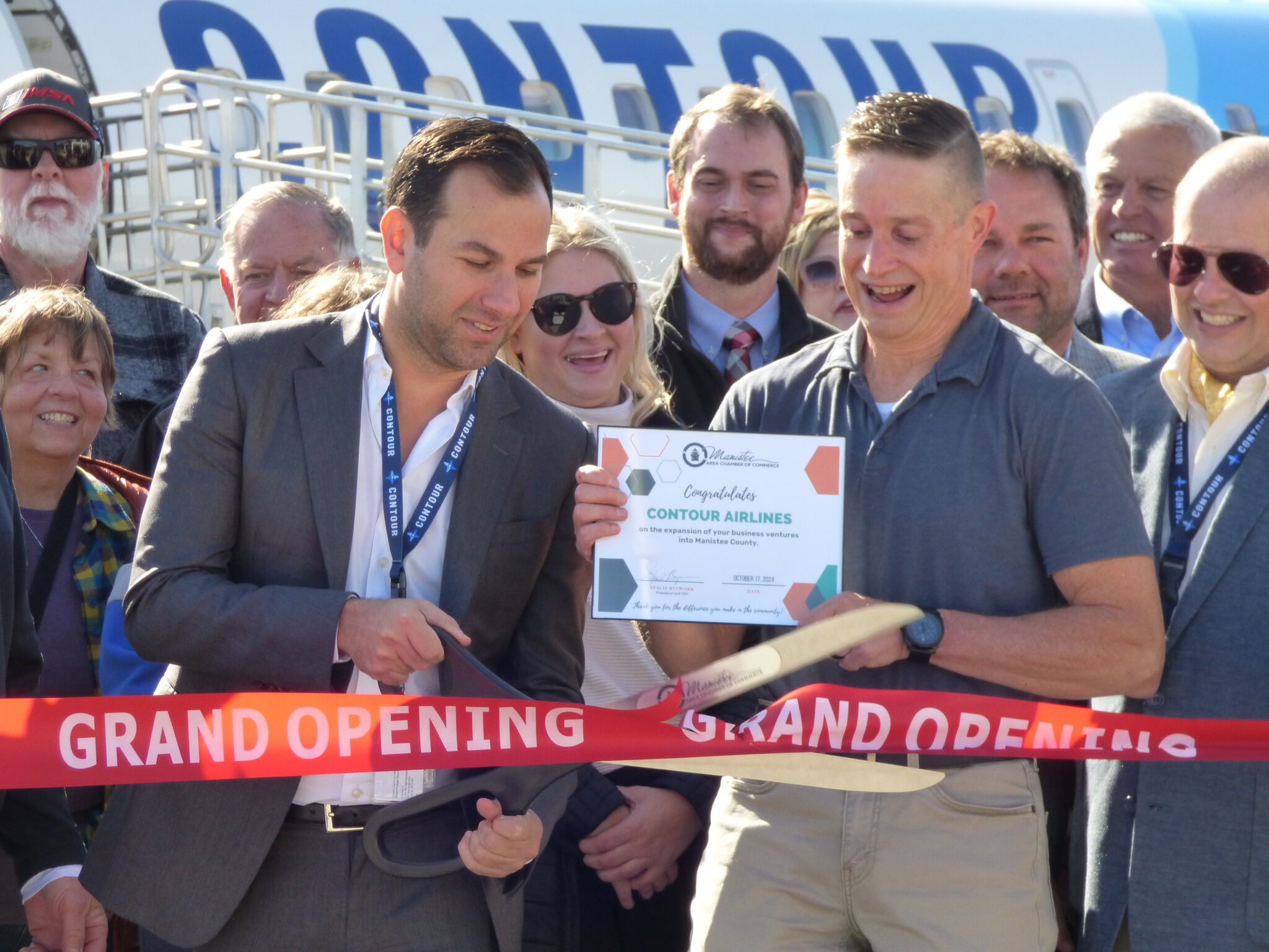 Contour Airlines brings jet service back to Manistee