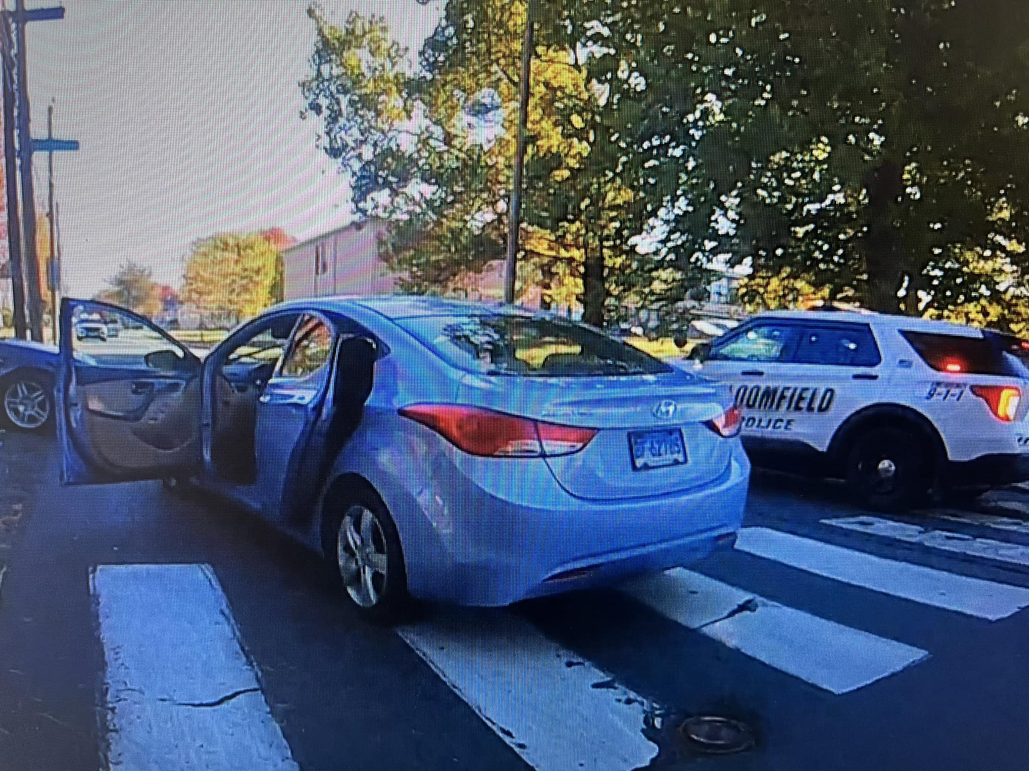 3 minors arrested after bailing from stolen car, Bloomfield police say