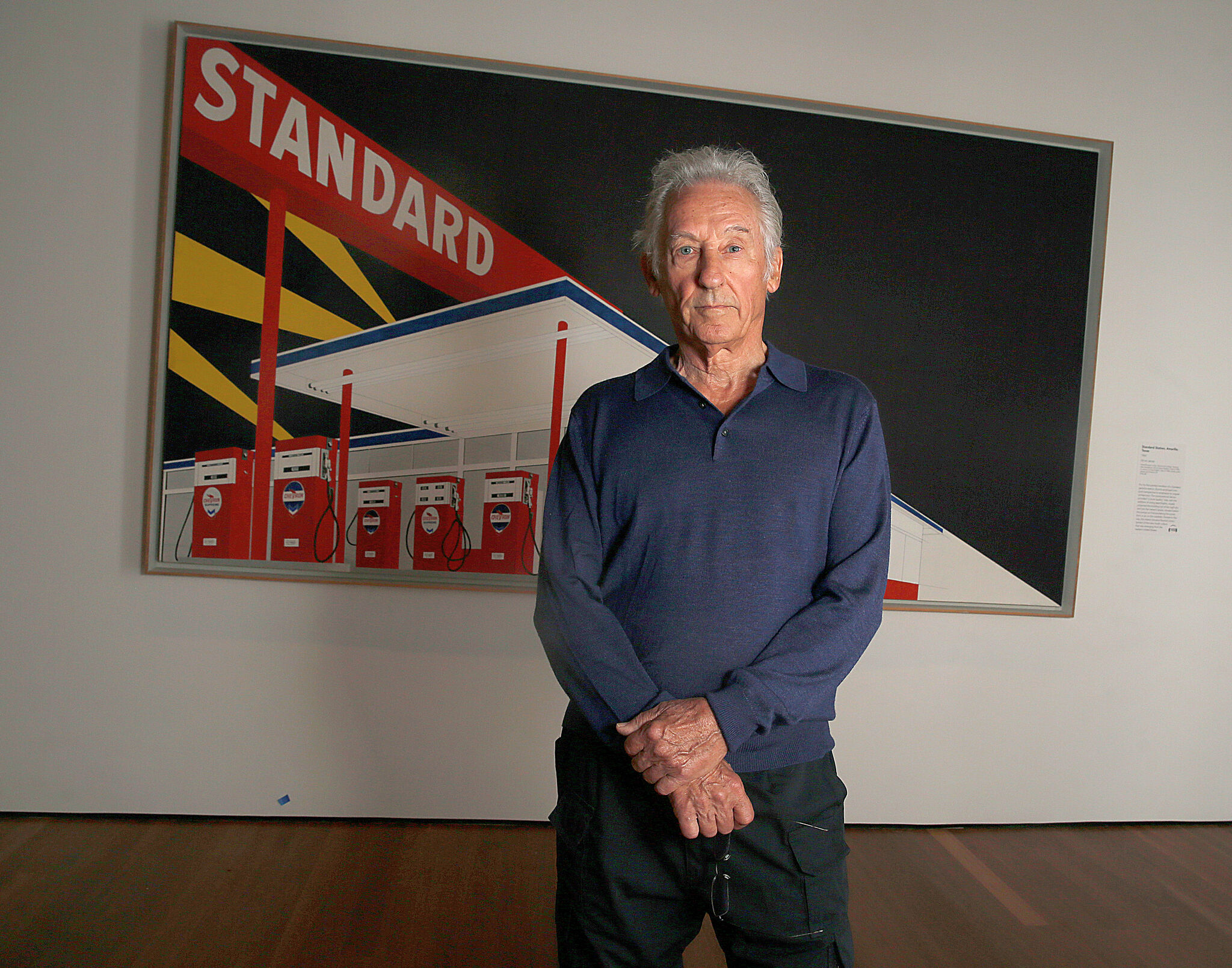 Iconic Ed Ruscha painting of Texas gas station to be auctioned