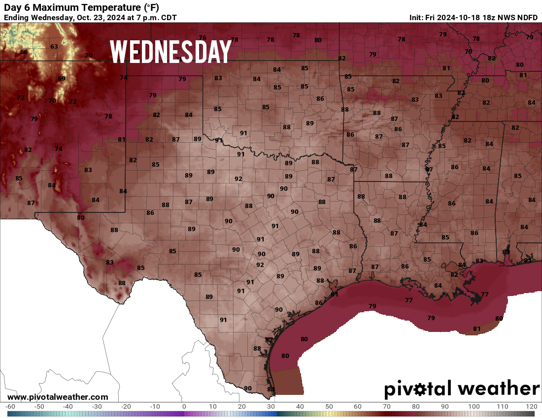South Texas temps could rise back to the 90s. Here’s when.