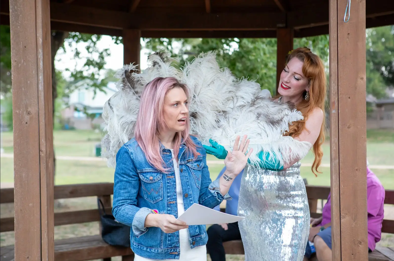 Texas candidate stands by burlesque past in heated race