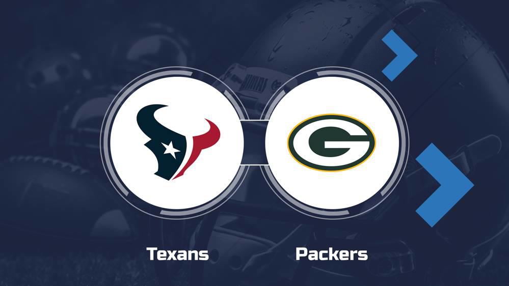 NFL Week 7 Texans vs. Packers Key Players, Stats, TV & Live Stream