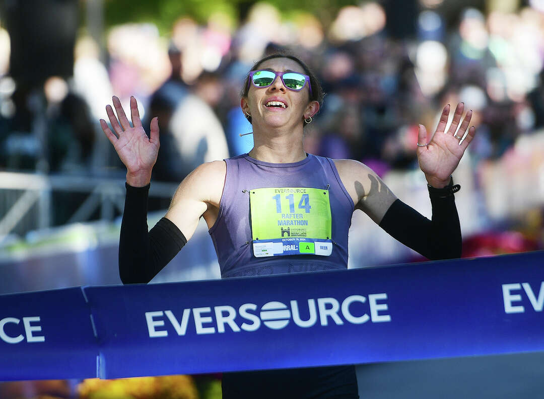 Glastonbury couple wins Hartford Marathon in men's, women's categories