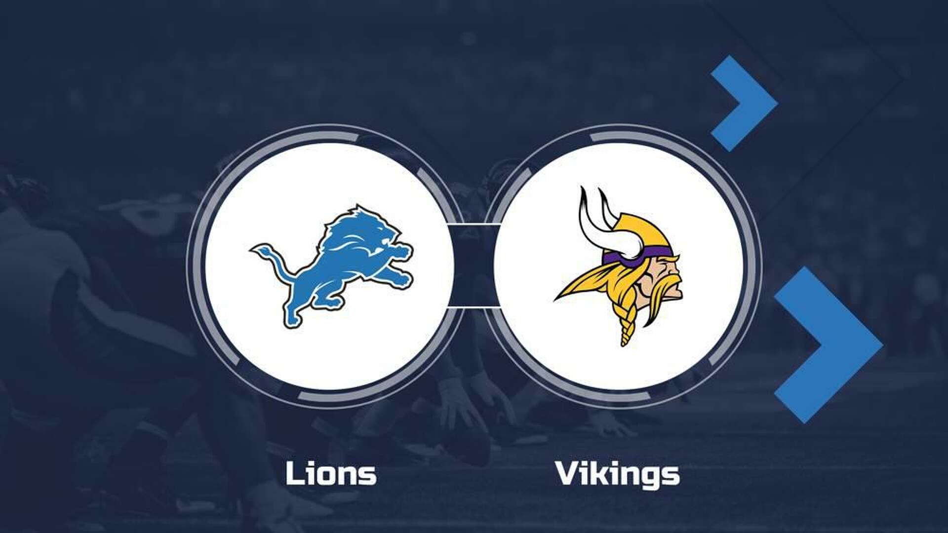 Lions vs. Vikings Week 7 Tickets October 20