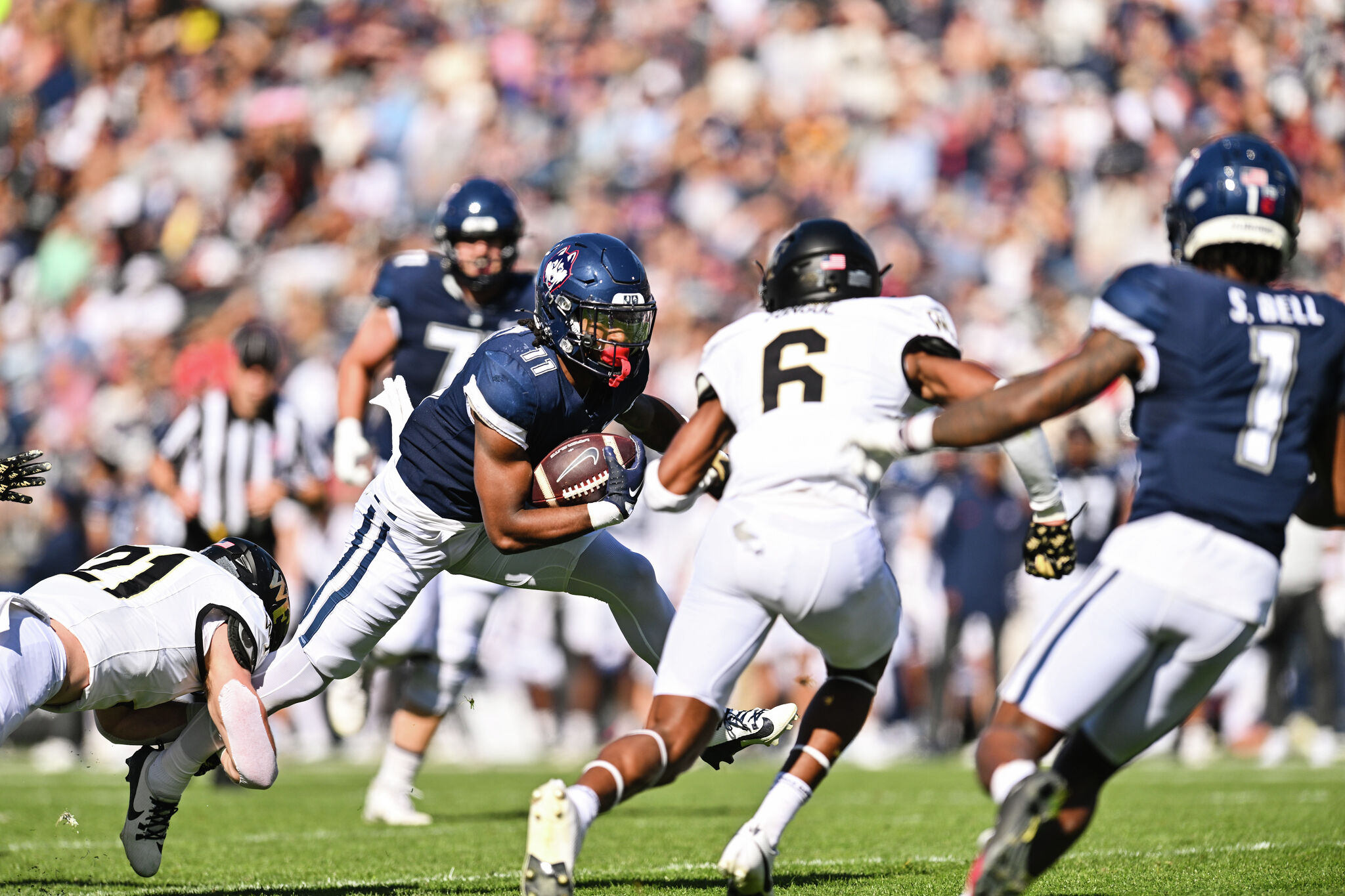 Why UConn football 'could have done better' in loss to Wake Forest