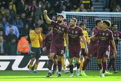 Stones Scores Injury-time Winner As Man City Beats Struggling Wolves 2 ...