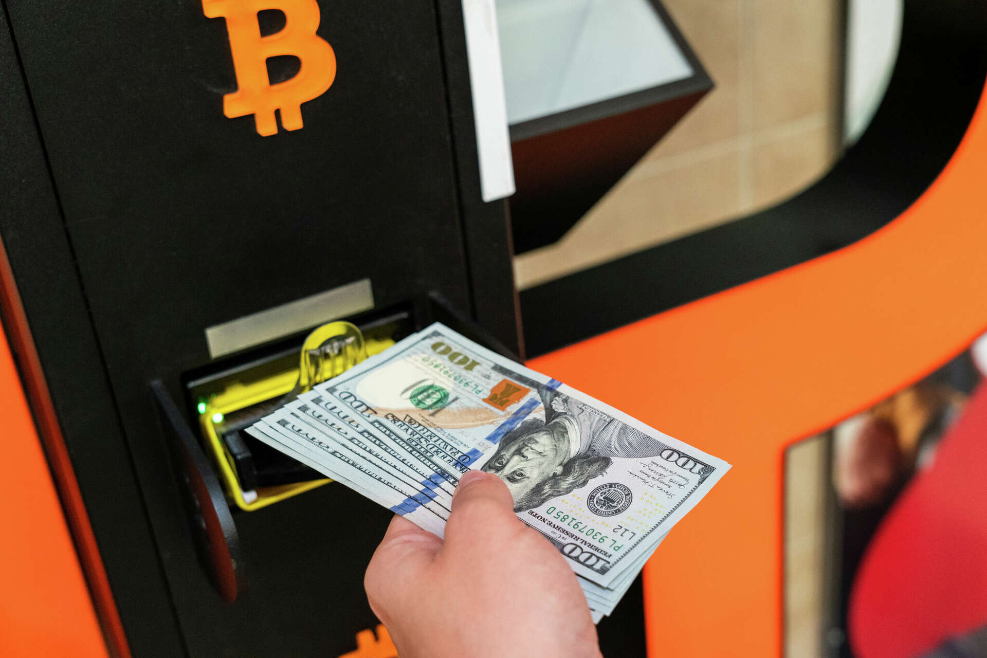 Bitcoin and cryptocurrency ATMs installed in Texas stores