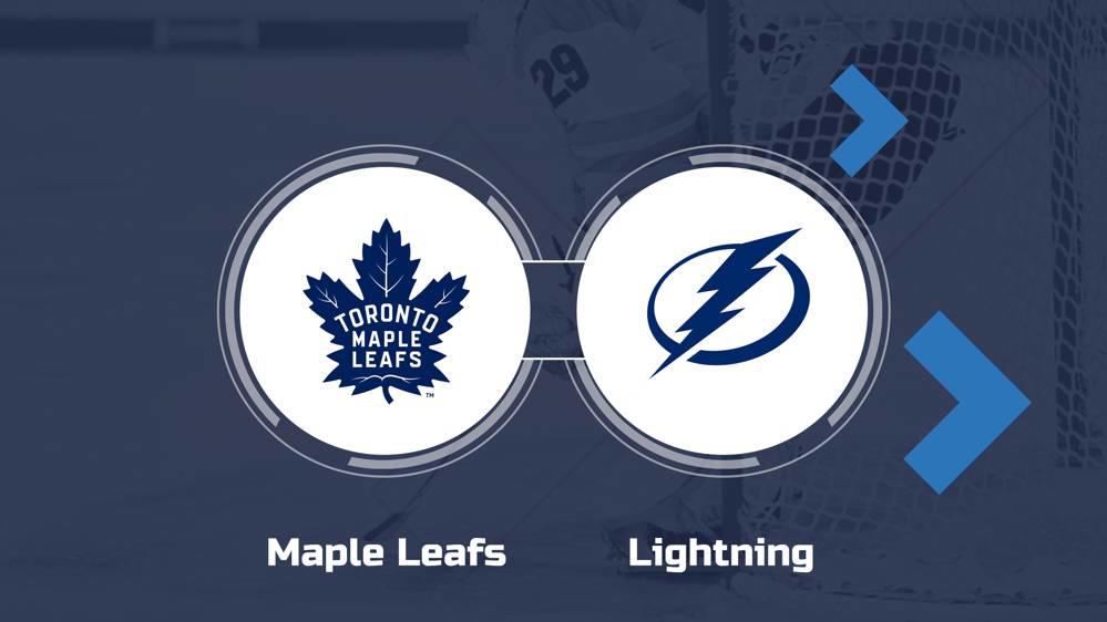 Maple Leafs vs. Lightning Prediction & Game Info Oct. 21