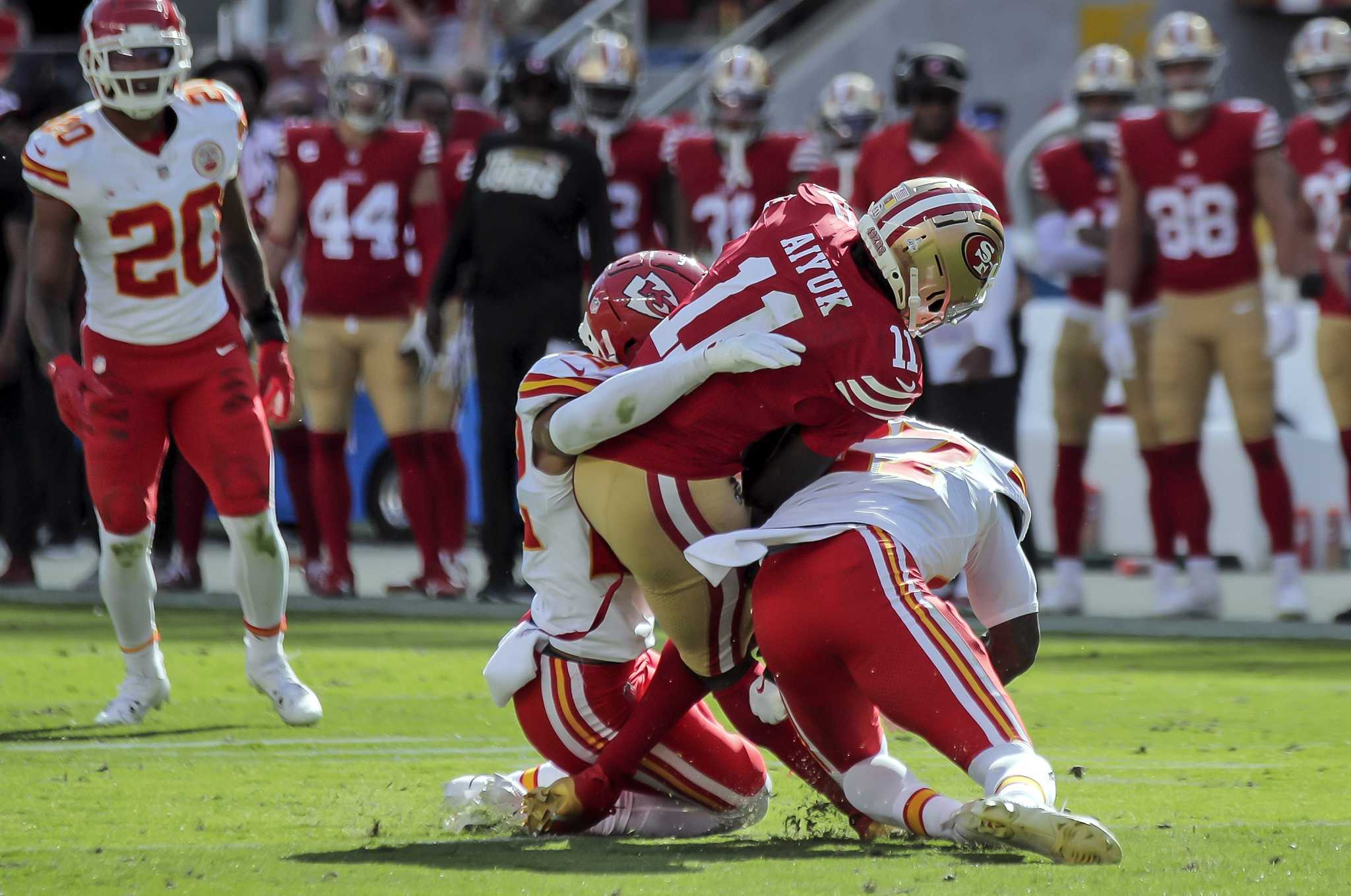49ers unterliegen Chiefs 28:18, Purdy kämpft mit Aiyuk, Samuel fällt aus