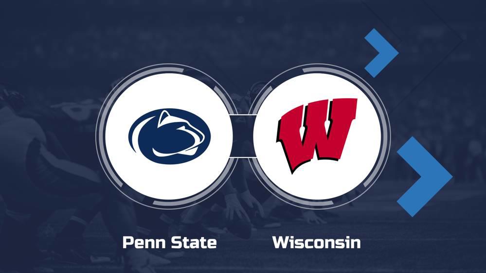 How to Watch the Penn State vs. Wisconsin Game Streaming & TV Info