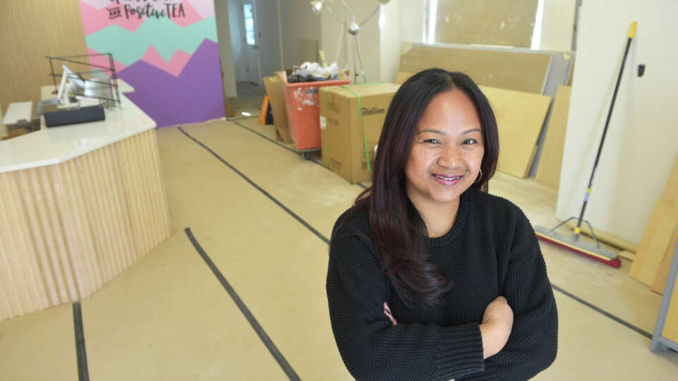 Sophia Leang owner of the incoming bubble tea shop called Jubi Tea & Sweets on Greenwood Ave. in Bethel, Conn. Monday, October 21, 2024.