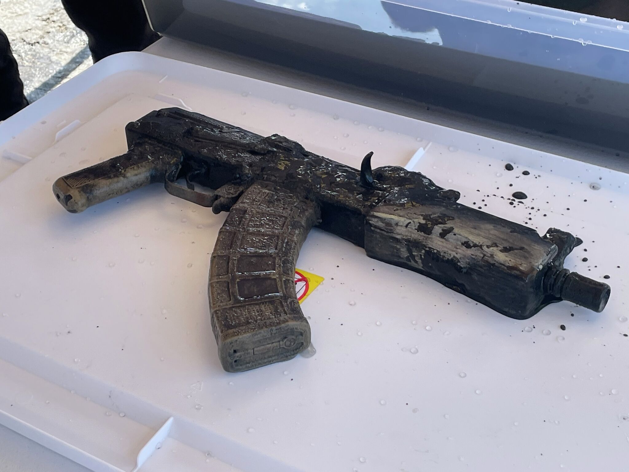 Divers locate gun in lake that could have killed Mary Marble