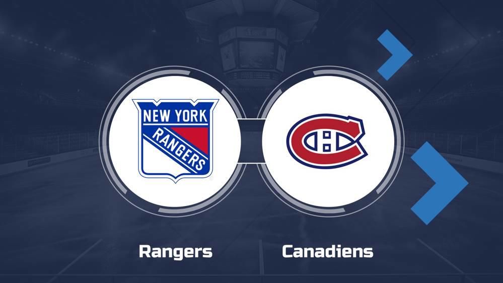 Rangers vs. Canadiens Prediction & Game Info Oct. 22