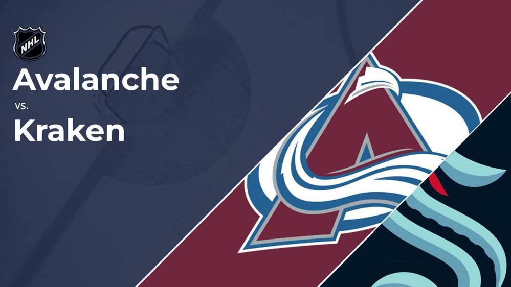 Live Stream & TV Channel for Kraken vs. Avalanche, Oct. 22