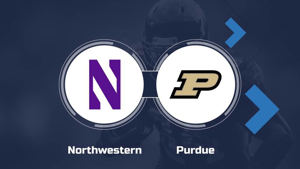 Northwestern vs. Purdue Football Tickets, How to Watch Info Nov. 2