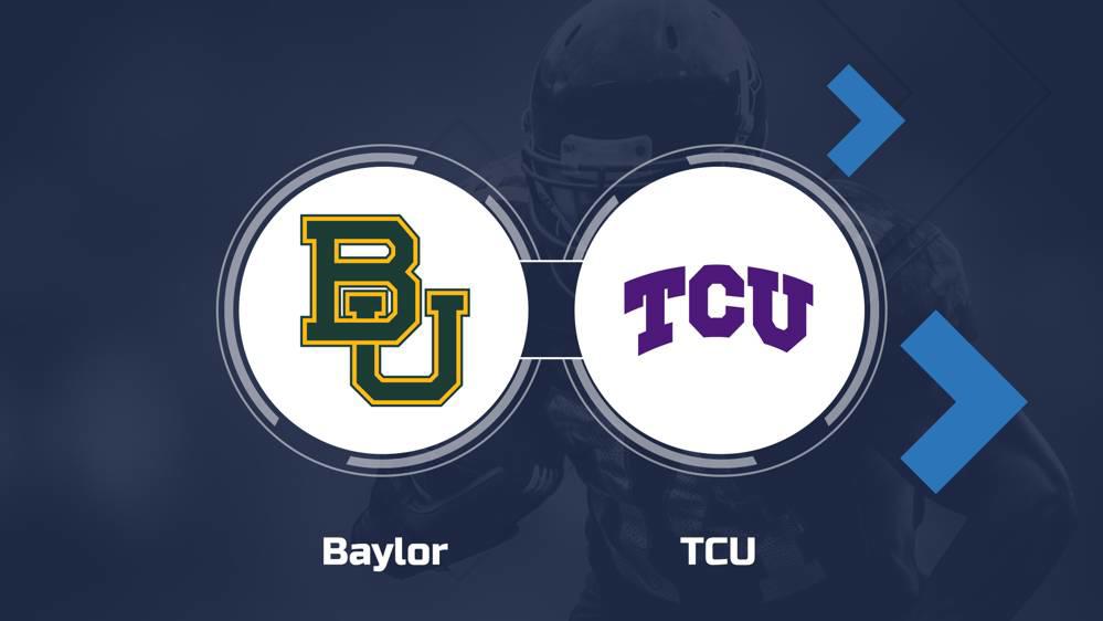 Baylor Vs. TCU Football Tickets, How To Watch Info - Nov. 2