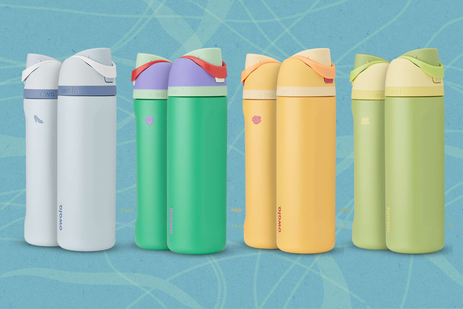 Owala x Disney Princess FreeSip bottles — sip like royalty