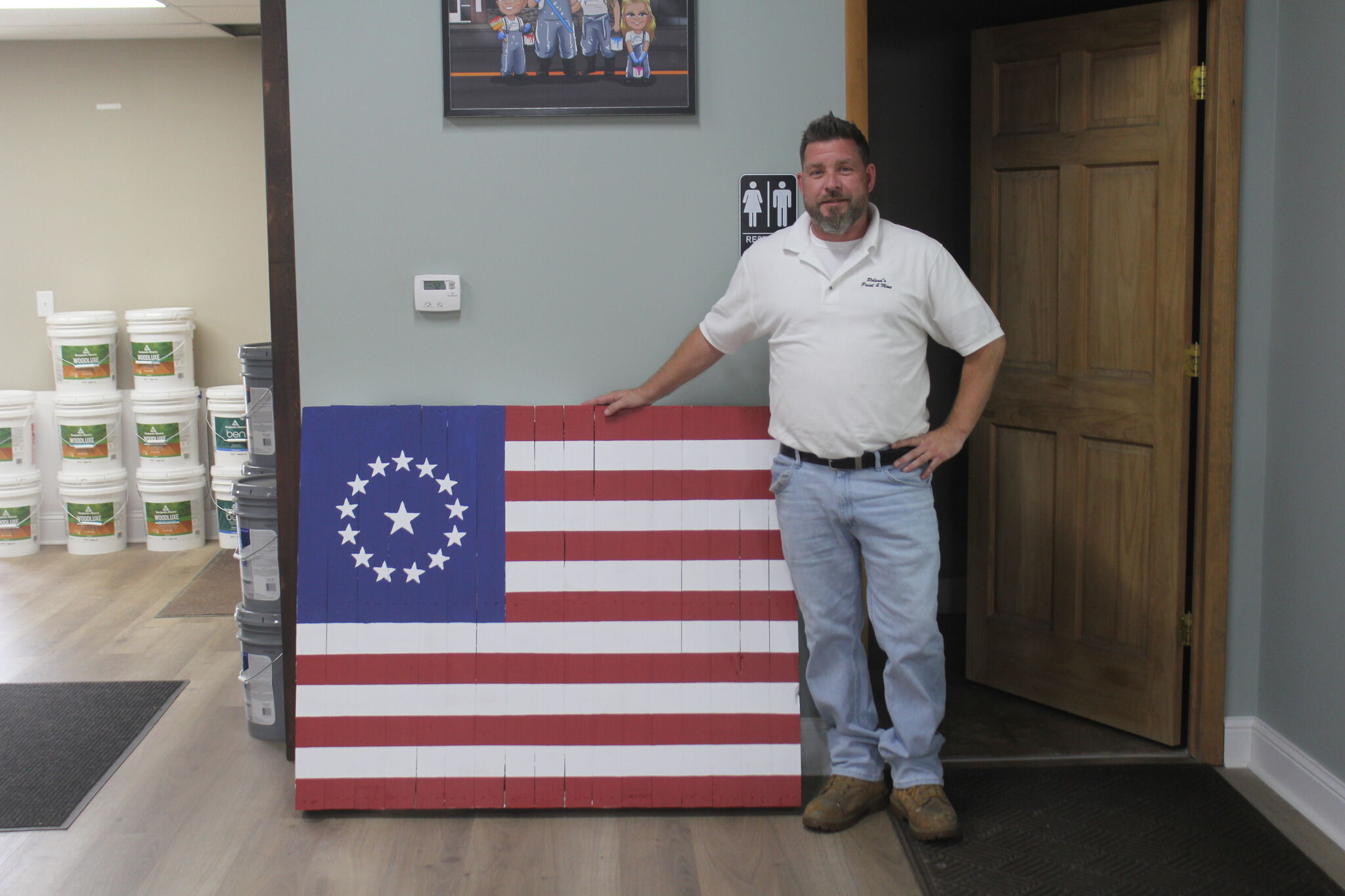 Artwork raffle to support Bad Axe businessman dealing with cancer