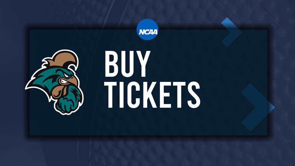 Buy Tickets for Coastal Carolina Chanticleers Basketball Games