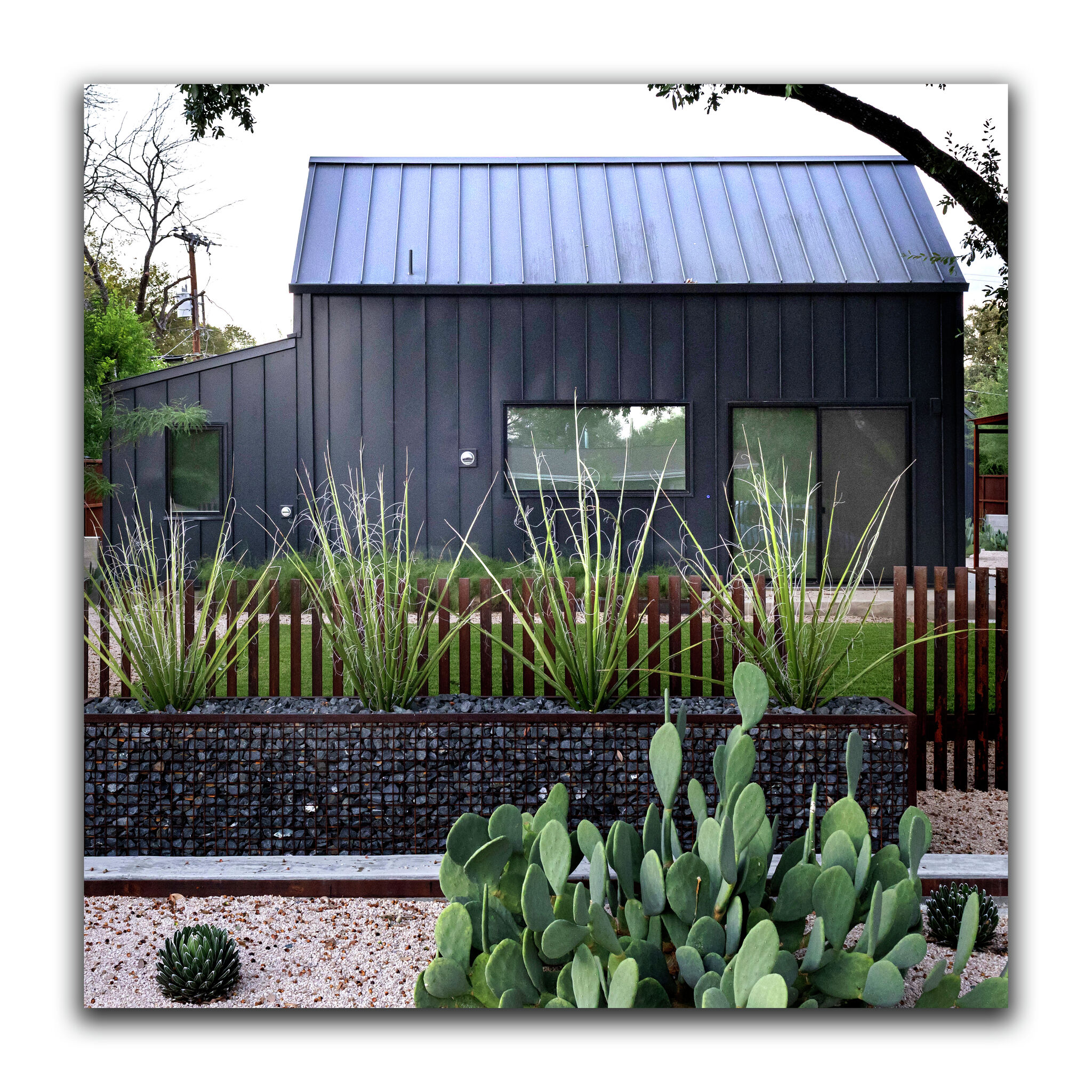 'Modern' black houses pop up in San Antonio neighborhoods