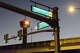 People walk under Interstate 37 overpass that connects the near East Side of San Antonio and downtown.