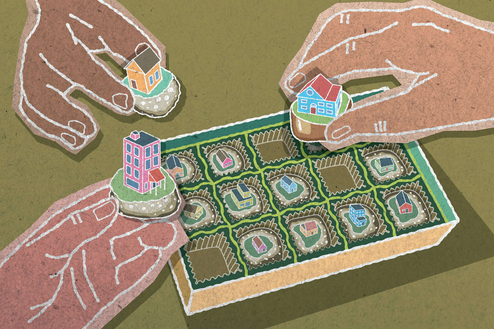 Bay Area land on this map is bought up by small group of owners
