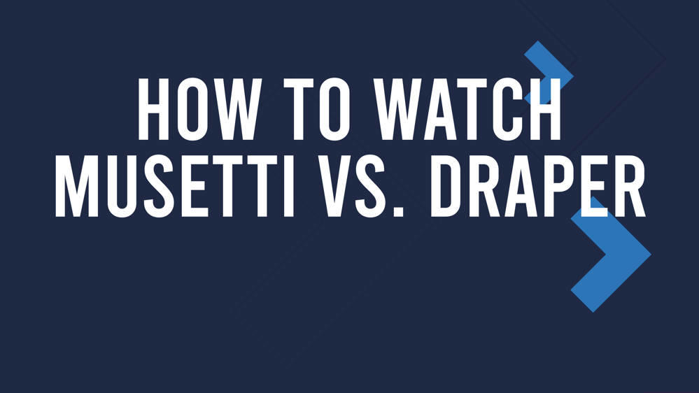 Musetti vs. Draper Match Live Stream & Erste Bank Open TV Channel